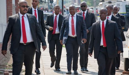 Berets, boerewors and bravado: Malema makes brief court appearance