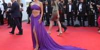 CANNES, FRANCE - JULY 06: Ester Exposito attends the "Annette" screening and opening ceremony during the 74th annual Cannes Film Festival on July 06, 2021 in Cannes, France. (Photo by Vittorio Zunino Celotto/Getty Images for Kering)