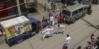 Kenyan professional fencer Isaac Mburu Wanyoike (R) trains with teenage members of the Tsavora Fencing Mtaani club in the streets of Huruma slum in Mathare, Nairobi, Kenya, 17 April 2024 (issued 24 April 2024). The Tsavora Fencing Mtaani club was founded by Isaac Mburu Wanyoike, a gang member turned pro-fencer, the first Kenyan to represent the country in international fencing competitions, and the current coach for Kenya’s Fencing team. "I wanted to change to be an example in the community, a positive figure", Mburu said. Mburu is bringing a new hope to Kenyan youths in the Huruma slum by engaging them in fencing, using the streets as their arena as they parry and riposte in front of curious onlookers. They also go to Nairobi’s central business district to show-fence to members of the public as a way to raise funds that support them in acquiring training kits and building a dedicated facility. Tsavora depends in part on the will of the people, although much of its budget comes from fee-paying international school programs and private classes. More than a hobby for the young athletes, fencing has helped them carve a path away from crime, drug abuse, teenage pregnancies and other social pressures. Today the club has 45 students and has become a reference for the suburb of Mathare, the second largest suburb of Nairobi. Mburu will travel to Algeria to take part in the Zonal Qualifying Tournament for the 2024 Paris Olympics qualifiers.  EPA-EFE/Daniel Irungu  ATTENTION: This Image is part of a PHOTO SET