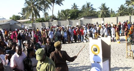 A crackdown on political dissent warns of an unfree and unfair election in Tanzania