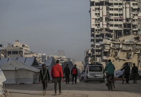 Hundreds of Palestinians in Gaza protest against Hamas after conflict resumes