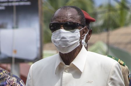 Guinea President Conde wins re-election in landslide - preliminary results