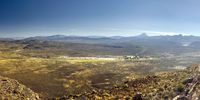 SOUTH AFRICA - May 2011: From the Katbakkies Pass, you can see Tafelberg on the left and Sneeukop on the right. Feature text available. (Photo by Gallo Images/GO!/Denver Hendricks)