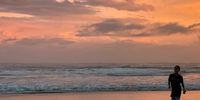 Golden Hour - Kenton on Sea. Image: Moira Moses<br>