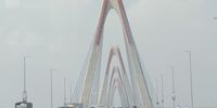 Hanoi’s Nhat Tan bridge, or Vietnam-Japan Friendship Bridge across the Red River, was funded with an official development aid loan from the Japanese International Co-operation Agency, the single-biggest bilateral donor to Vietnam. (Photo: supplied)