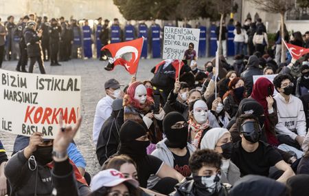 Turkey detains nearly 1,900 people in protests over jailed mayor, rejects international criticism