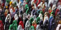  Images of the Santa Muerte are displayed during a pilgrimage honoring the Santa Muerte in the Tepito neighborhood in Mexico City, Mexico, 01 April 2024. Santa Muerte, which can be translated as 'Saint Death' or 'Holy Death' is considered female not male, and has millions of followers in Mexico and is rapidly gaining followers in the U.S. and in other parts of Latin America.  EPA-EFE/Mario Guzman