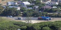 Parking terrain in Simon’s Town (8 December 2022). The Russian-registered cargo ship, Lady R, was anchored in the Simon’s Town Naval Base on 8 December 2022. (Photo: Gallo Images / Die Burger / Jaco Marais)