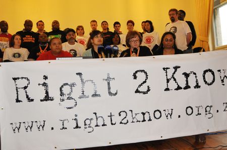 Fighting for South Africans' Right2Know