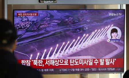 North Korea fires missiles after slamming US-South Korea drills