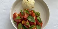 Burrata on the Verandah. (Photo: Tony Jackman)<br>