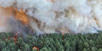 Major fire rages in Fontainebleau Forest