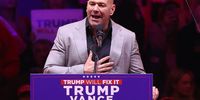 Donald Trump holds political rally in New York City