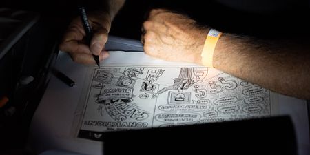 See The Gathering  2020 in caricature