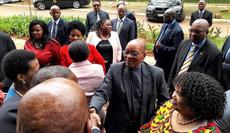 Zuma’s message to diplomats: This is democracy, deal with it