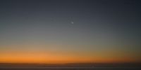Lollo Wollheim</p>
<p>Caption: Sunset , new moon and birds 