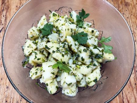 Look ma, no mayo — a fresher, lighter style of potato salad