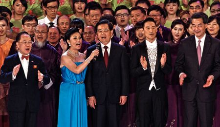 One country, two systems: Leung Chun-Ying installed as Chief Executive of Hong Kong