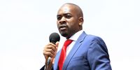 Leader of the Movement For Democratic Change (MDC) Alliance party Nelson Chamisa addresses party members attending the Agenda 2020 launch rally in Harare, Zimbabwe, 21 January 2020. The agenda aims to put the party on a new path of 'accountability and aggressiveness against tyranny'.  (Photo: EPA-EFE/AARON UFUMELI)