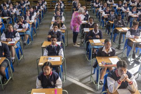 Education Minister Gwarube pleads for ‘minimal disruptions’ at schools during matric exam period