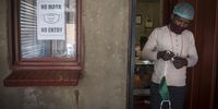 Paulos Romane, who was unemployed, can now buy himself basic necessities. (Photo: Shiraaz Mohamed)