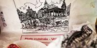 How the butcher wraps meat in our village butchery. (Photo: Marita van der Vyver)