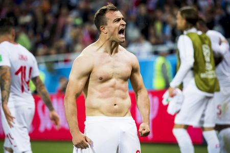World Cup results: Last gasp Shaqiri goal helps Swiss beat Serbia, setting up tense Brazil showdown