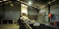 Inside the Touws River recycling centre, Western  Cape.<br>(Photo: Joyrene Kramer)
