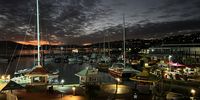Knysna Waterfront dusk after the rains. Image: Antonie Jordaan<br>
