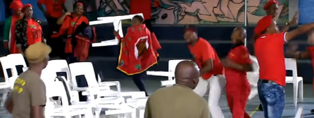 Televised elections debate turns violent as chairs fly in Hangberg