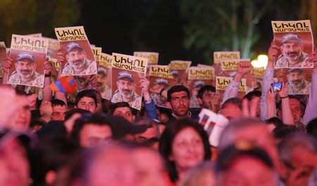 Tens of thousands of Armenians shut down capital in show of defiance