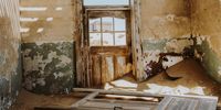 The forgotten ruins of the infamous Kolmanskop town. Photographer: Leigh Newlands