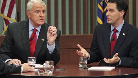 Activists converge on Wisconsin for historic recall vote