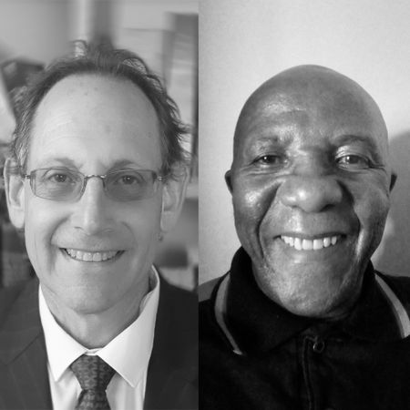 Michael Gering and Mojalefa Ralekhetho