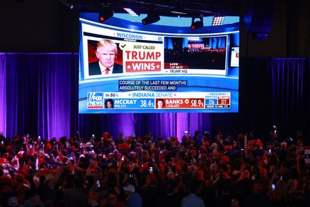 Election night TV audience tumbles to 42 million; Fox leads
