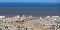 epa11000675 A general view of Derna, Eastern Libya, 13 September 2023, days after Storm Daniel brought heavy rains to the area resulting in the collapse of two dams and a flash flood which especially devastated the town of Derna.  EPA-EFE/Mohamed Shalash