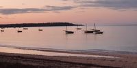 Sunset over Vilanculos Bay Mozambique.