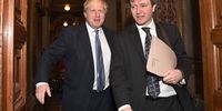 Then UK foreign secretary Boris Johnson meets with Richard Ratcliffe, the husband of the detained Nazanin Zaghari-Ratcliffe, at the Foreign and Commonwealth Office on 15 November 2017 in London, England. (Photo: Stefan Rousseau/WPA Pool/Getty Images)
