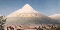 Mt chimborazo.Photo:Picture Alliance/AKG.Photo:Cosmos