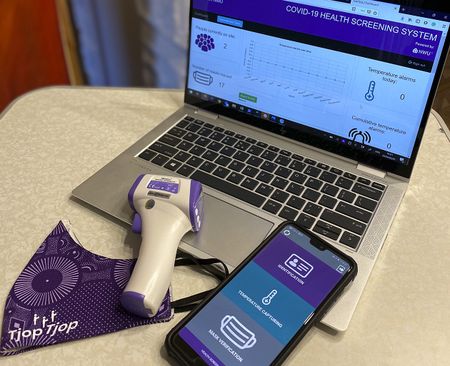 New app to help schools and businesses with health screening