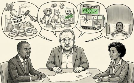 Sugar tariffs, pet food and fuel prices walk into a bar…