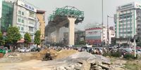 The unfinished metro bridge in Hanoi, which has far overrun its budget and timeline, is frequently compared to Ho Chi Minh City’s Japanese-built metro system in a rivalry of donors and funders. (Photo: supplied)
