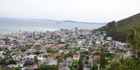 Clear day over Sea Point.