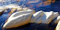 Reclining nude, Palmiet River. Photographer:  David Bass