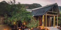 The entranceway to Lush Private Game Lodge in the Black Rhino Reserve. (Photo: Lush Private Game Lodge)