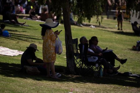 Flash floods in US northeast, heat warnings for 25% of population