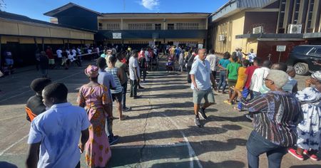 Liberia faces its biggest test as election rivals head for a run-off