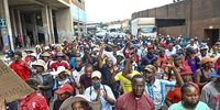 Members of the Mangaung Service Delivery Forum (MSDF) march  from the Lema Mall to the Bloemfontein City Centre  on 19 January 2022 in Bloemfontein, South Africa. (Photo: Gallo Images / Volksblad / Mlungisi Louw)