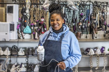 Young Capetonian shows how plugging into her own business switched off stereotypes