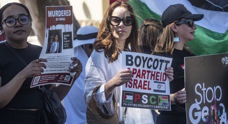 Cape Town and Joburg demonstrations for International Day Of Solidarity With The Palestinian People, and more from around the world